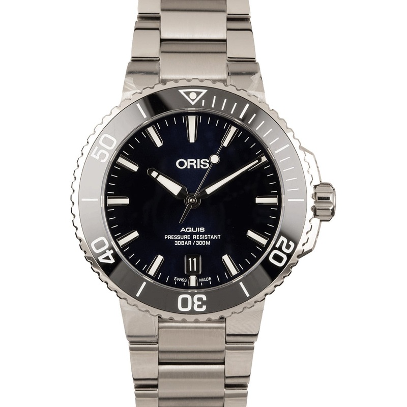 Buy Oris Aquis 01 733 7732 4135-07 8 21 05PEB  – Sku: 7732 4135