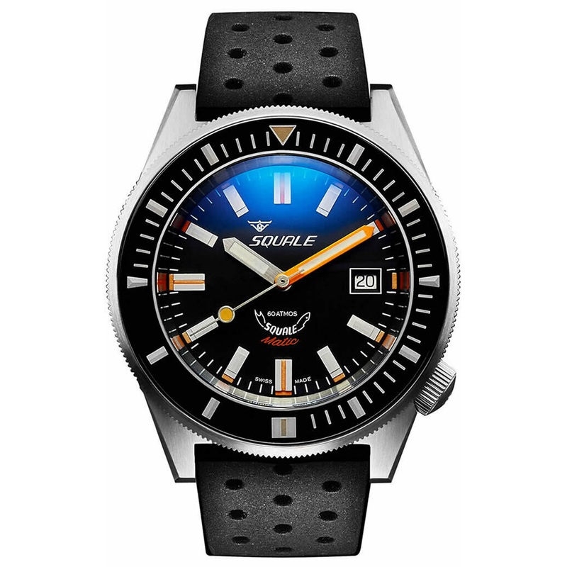 Squale Matic XSG on Rubber