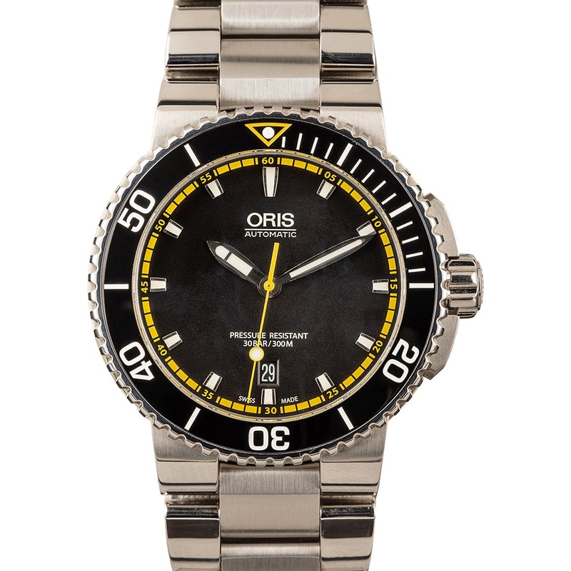 Buy Oris Aquis 01 733 7653 4127-07 8 26 01PEB  – Sku: 733 7653 4127