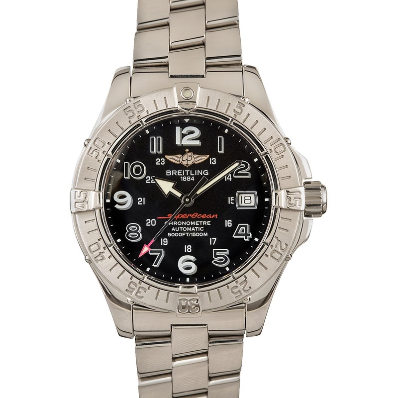 Buy Used Breitling Superocean A17360  – Sku: 149222