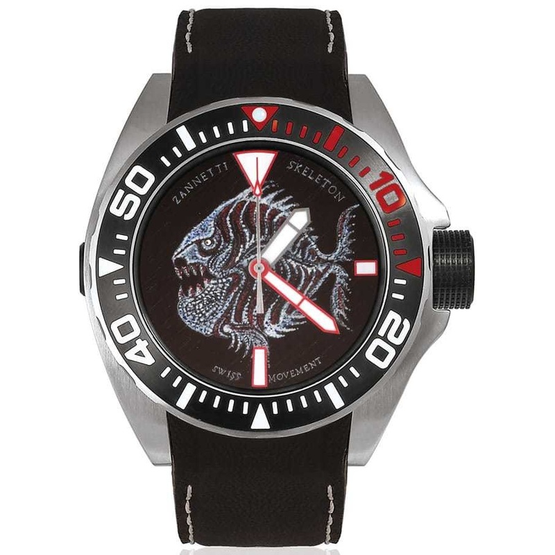 Zannetti Piranha Black Wood Edition SPHN.A2S-WN.2A.R