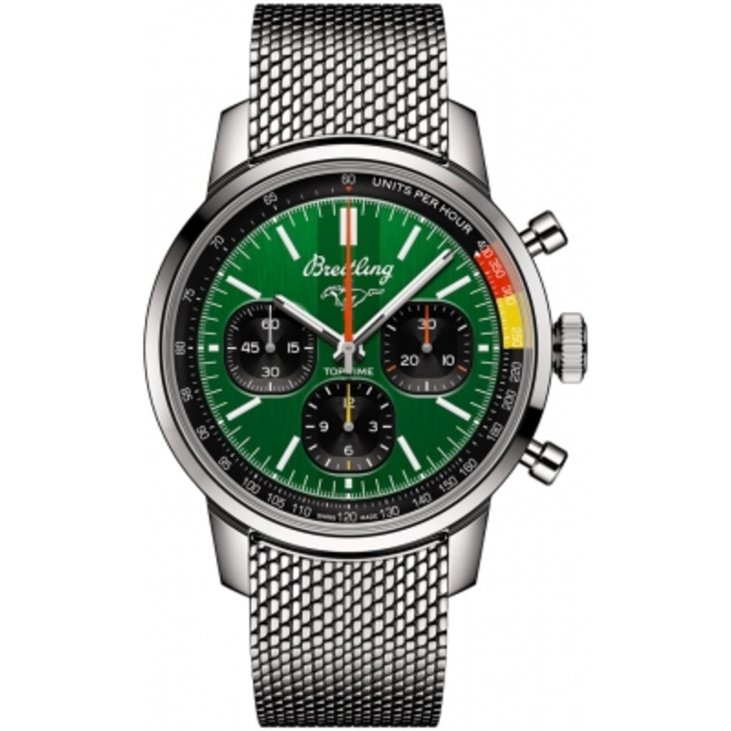 ab01762a1L1a1 Ford Mustang Breitling Top Time B01 Chronograph 41mm Mens Watch