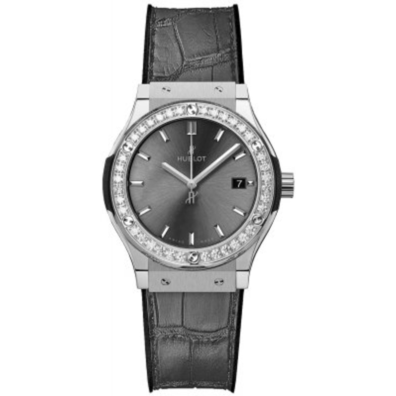 581.nx.7071.lr.1104 Hublot Classic Fusion Quartz 33mm Ladies Watch