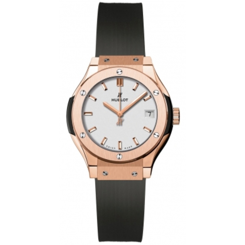 581.ox.2611.rx Hublot Classic Fusion Quartz 33mm Ladies Watch