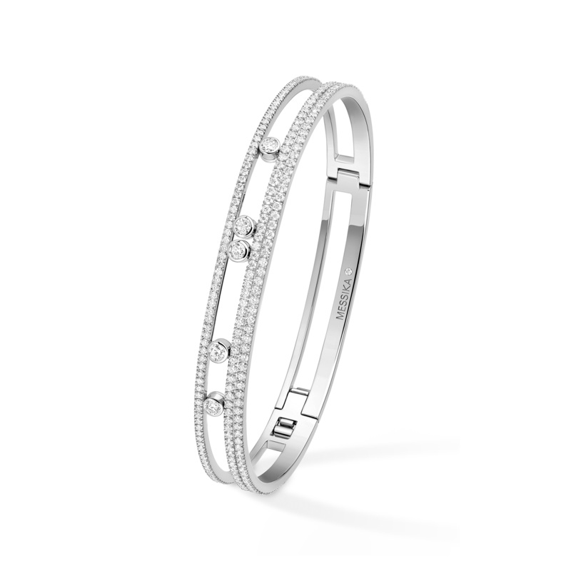 Move Romane Bracelet in White Gold – Messika