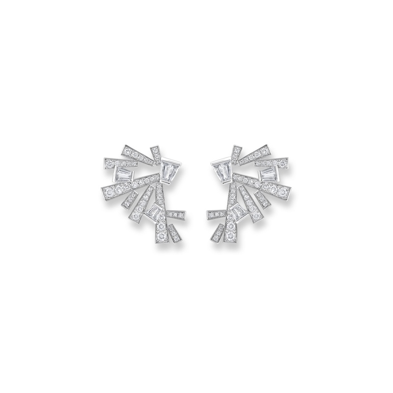 Rock Diamonds Cluster Earrings – Bucherer Fine Jewellery