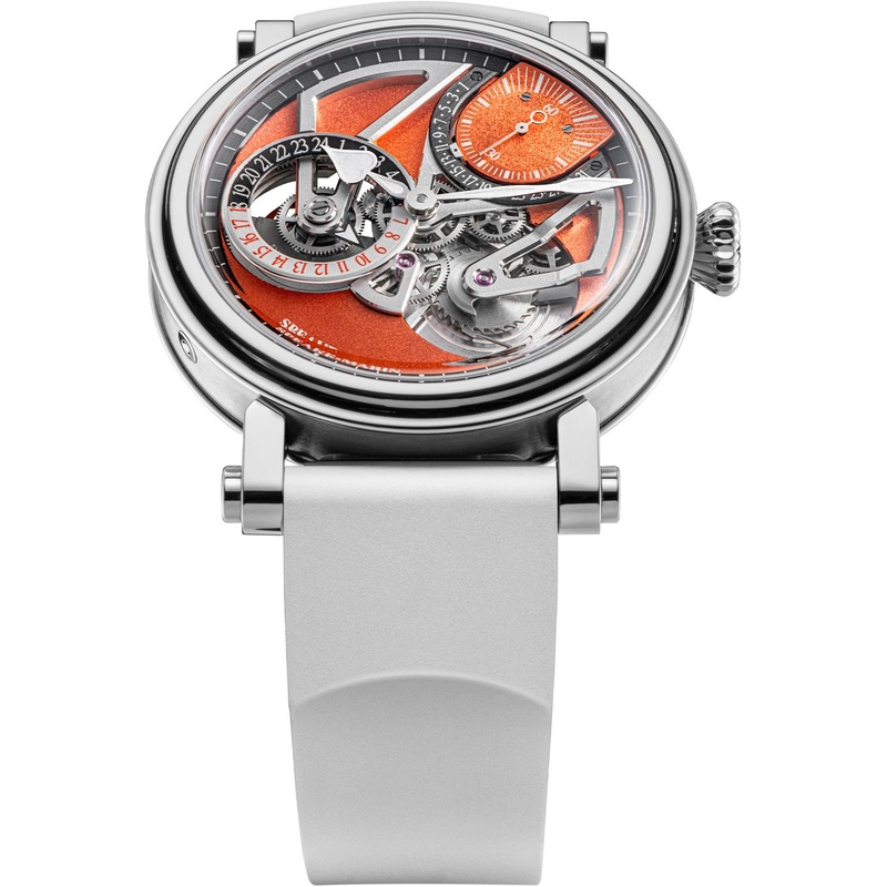 Speake-Marin 414209020 Dual Time Terracotta Titanium 42mm