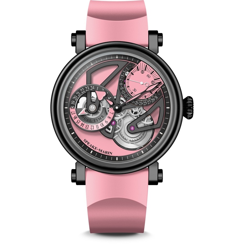 Speake Marin Dual Time Pink 42mm Limited Edition