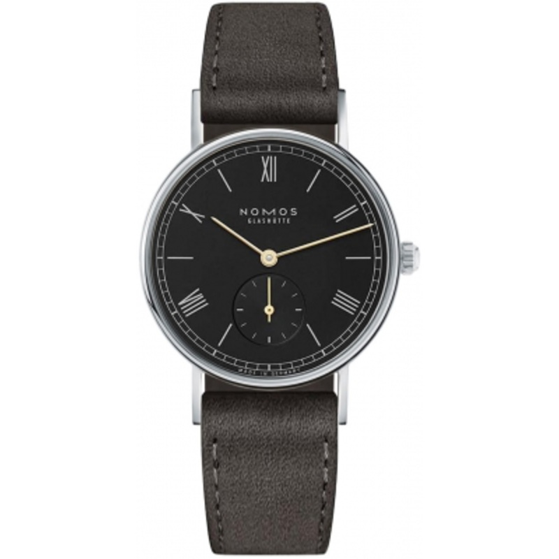 226 Noir Solid Case Back Nomos Glashutte Ludwig 33 32.8mm Midsize Watch