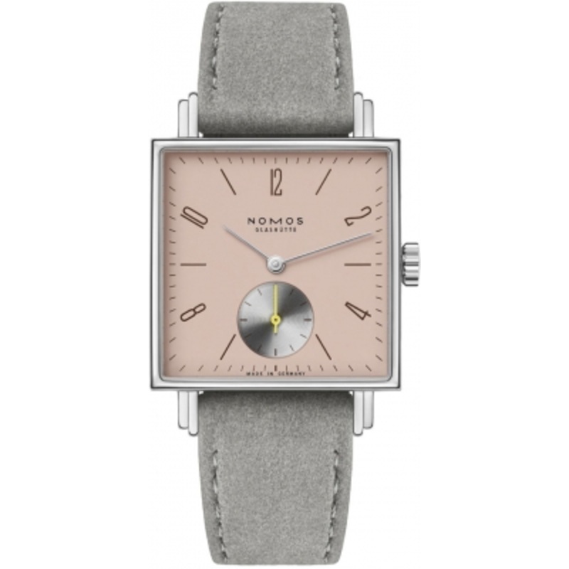 424 Stainless Steel Back Nomos Glashutte Tetra 29.5mm Square Midsize Watch