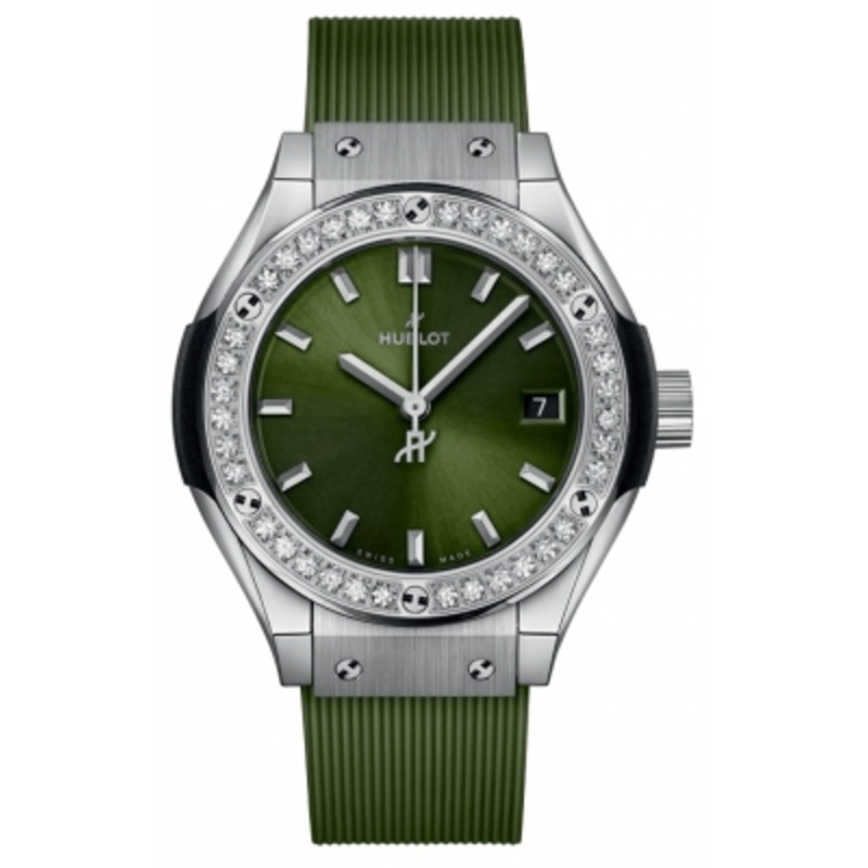 591.NX.8970.RX.1204   Hublot Classic Fusion Quartz 29mm Ladies Watch