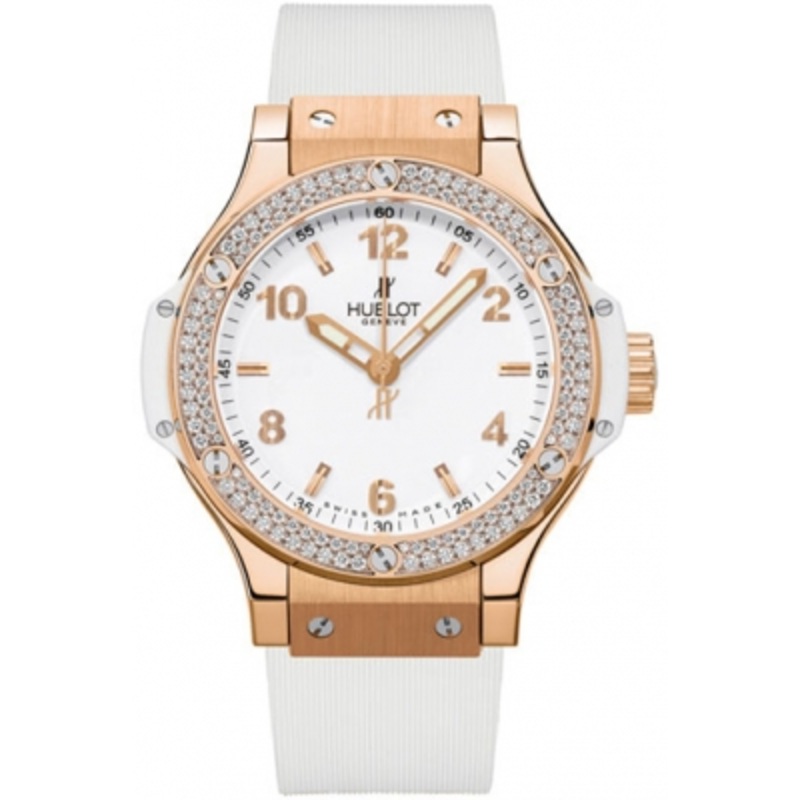 361.pe.2010.rw.1104 Hublot Big Bang Quartz 38mm Ladies Watch