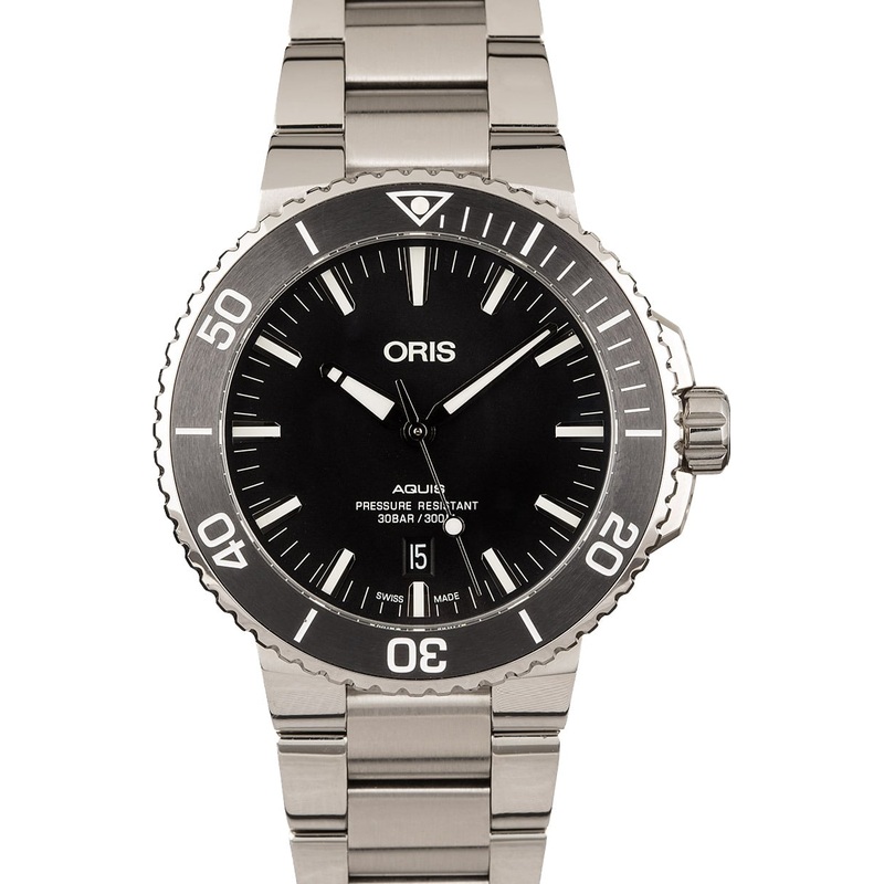 Buy Oris Aquis 01 733 7730 4154-07 8 24 05PEB  – Sku: 733 7730 4154