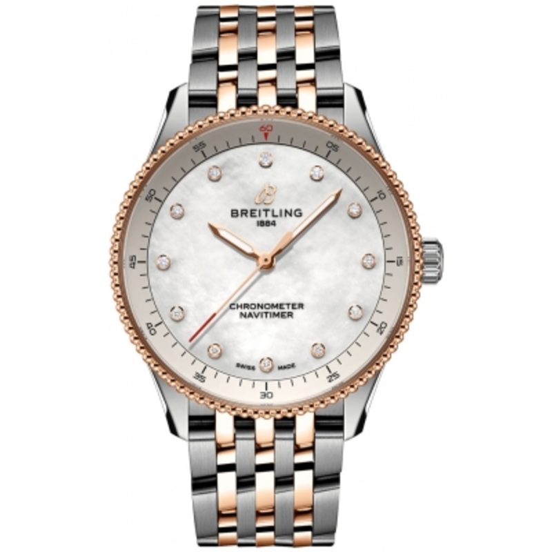 u77320e61a1u1 Breitling Navitimer Quartz 32 Ladies Watch