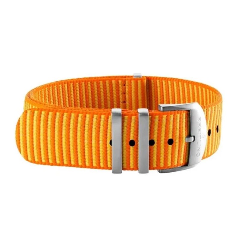 133W.A Breitling Outerknown 22mm Orange Nylon Nato OEM Strap