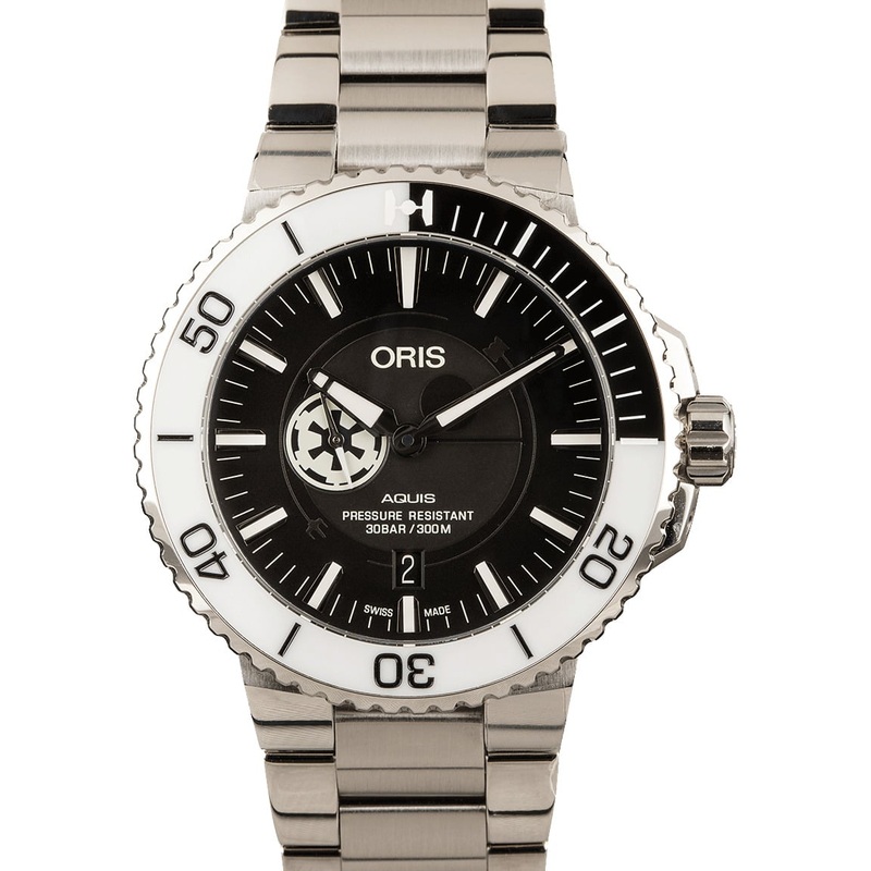 Buy Like-New Oris Aquis 01 743 7734 4184-Set MB  – Sku: 142000