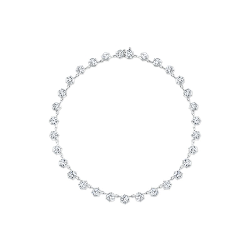 Elizabeth necklace in White Gold – Rahaminov Diamonds