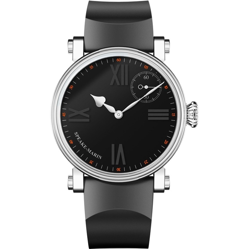 Speake-Marin 413817040 Academic Black Tie New 38mm
