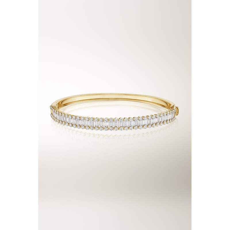 Baguette Love Bangle – Bucherer Fine Jewellery