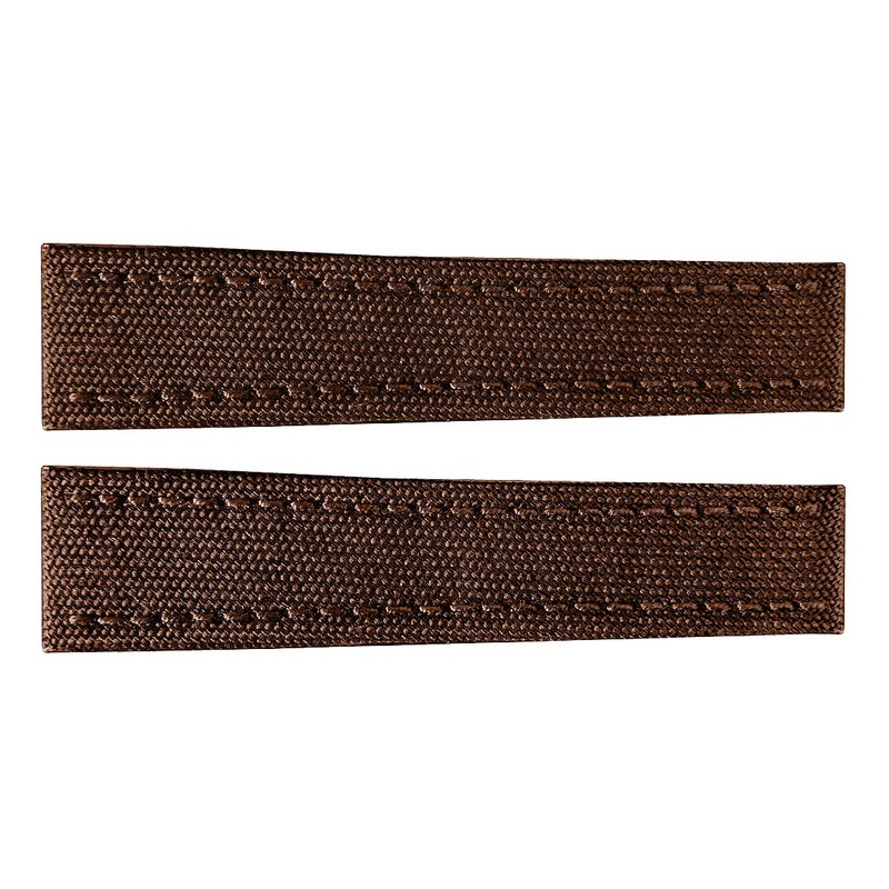 Breitling Brown Canvas Replacement Strap 108W – BRAND NEW