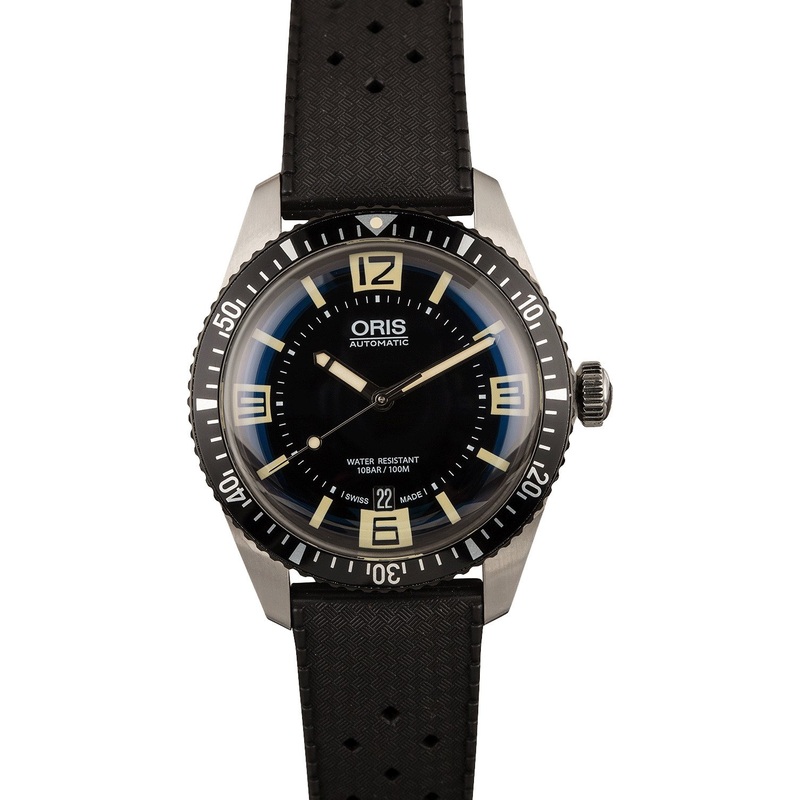 Buy Used Oris 733-7707-4064 Divers Sixy Five  – Sku: 126175