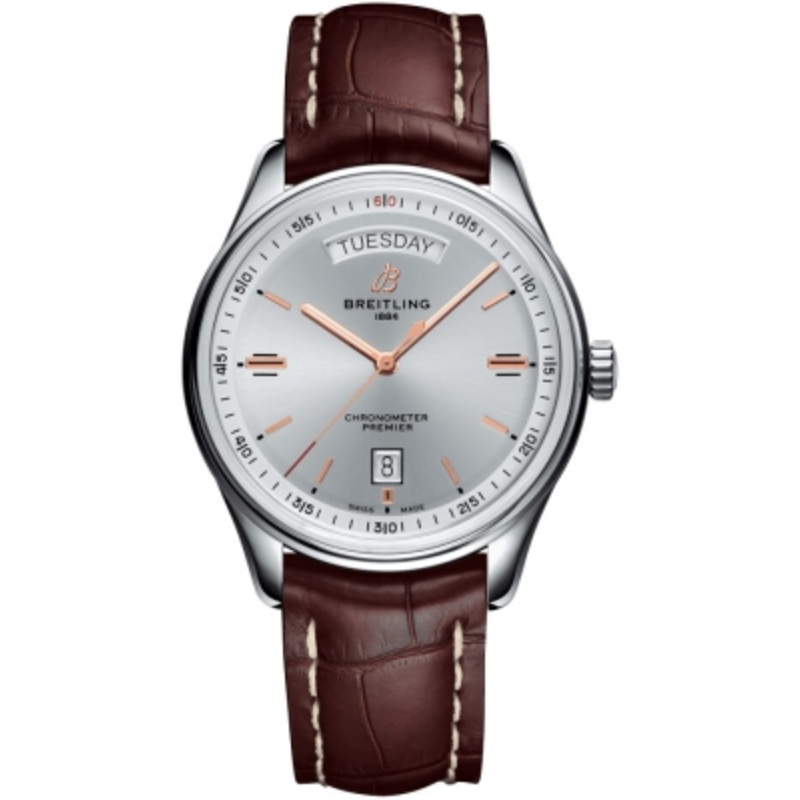 a45340211g1p2 Breitling Premier Automatic Day Date 40 Mens Watch