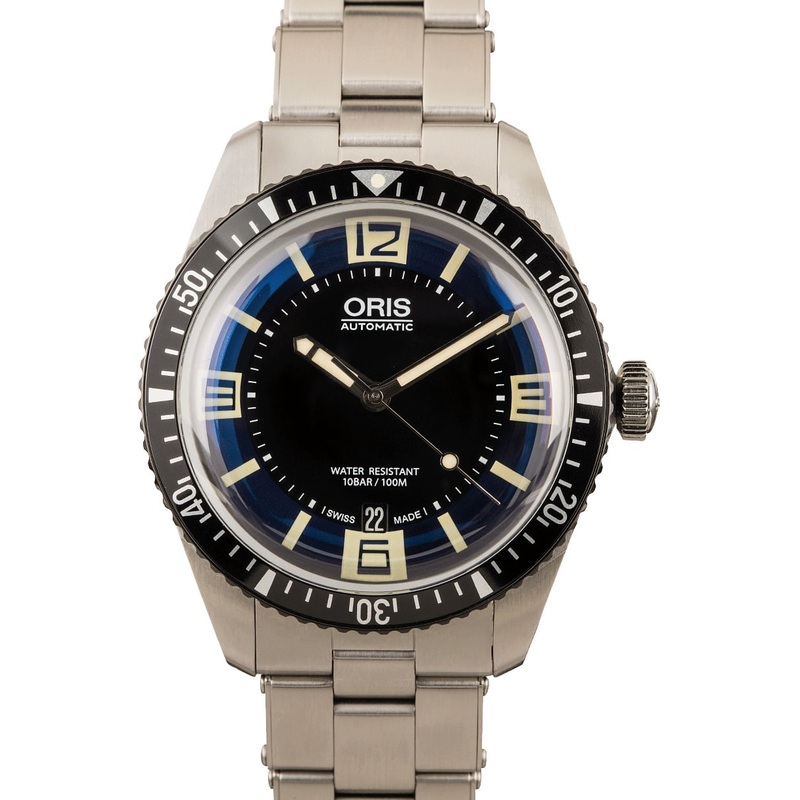 Buy Used Oris Divers Sixty-Five 01 733 7707 4035-07 8 20 18  – Sku: 7707 4035