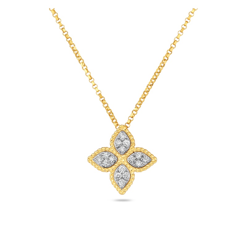 Princess Flower Pendant – Roberto Coin