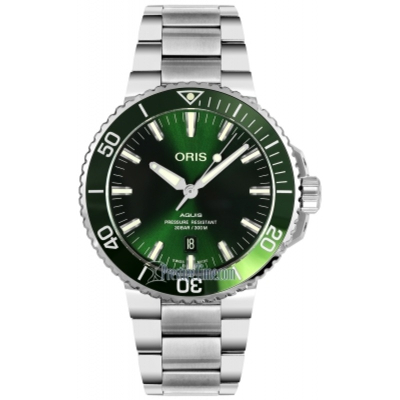 01 733 7730 4157-07 8 24 05PEB Oris Aquis Date 43.5mm Mens Watch