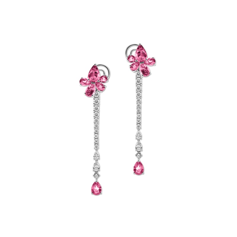 Classics Pink Sapphire Pendant Earrings – Bucherer Fine Jewellery