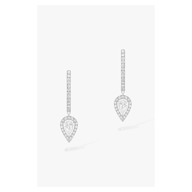 Joy Earrings in White Gold – Messika