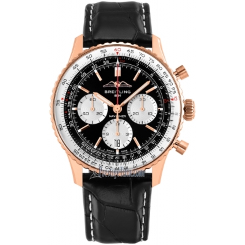 rb0138211b1p1 Breitling Navitimer B01 Chronograph 43 Mens Watch
