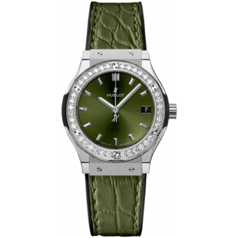 581.NX.8970.LR.1104 Hublot Classic Fusion Quartz 33mm Ladies Watch