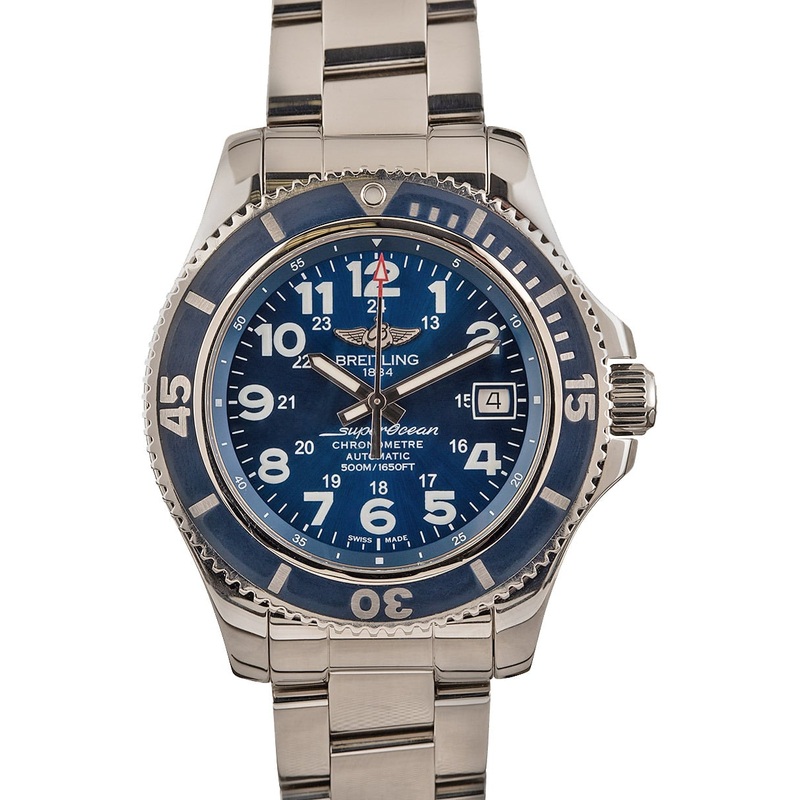 Buy Used Breitling Superocean A17365D11C1A1  – Sku: 147637