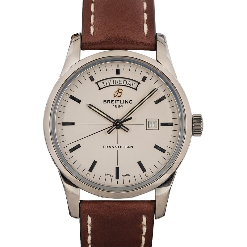 Buy Used Breitling Transocean A4531012/G751  – Sku: 147935