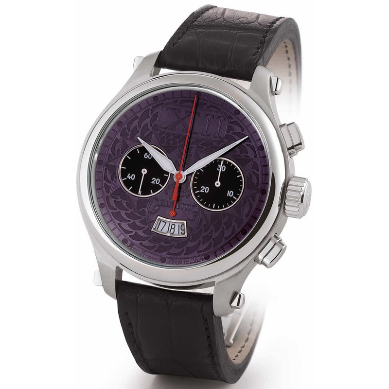 Zannetti Magnificum Purple Chronograph MEN.C1S-M.A