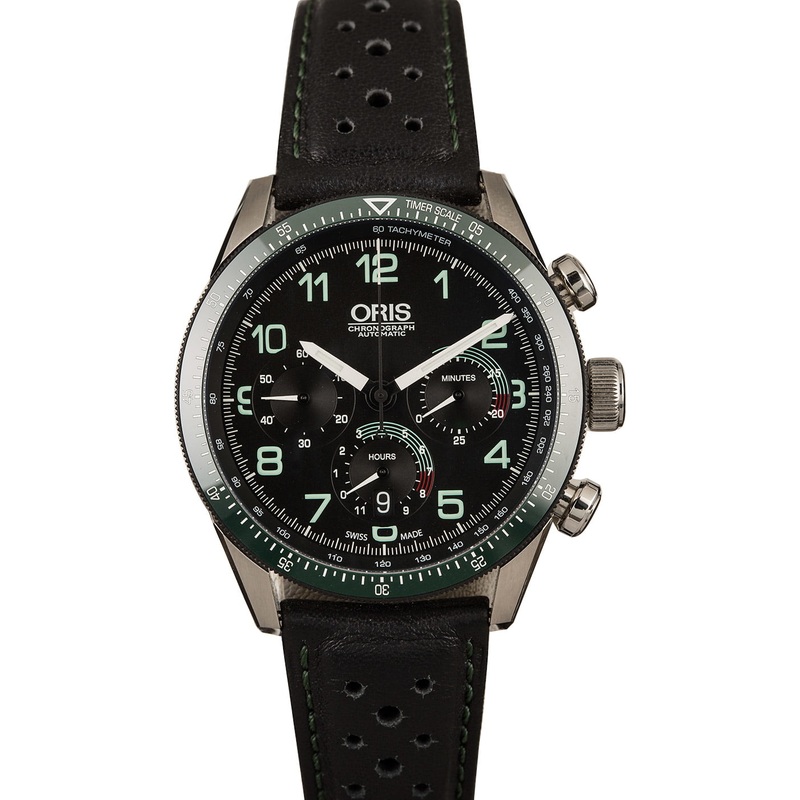 Buy Oris Calobra Chronograph 01 676 7661 4494-SET LS  – Sku: 7661 4494