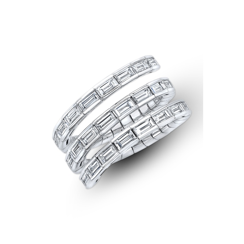 Coil Ring in White Gold – Rahaminov Diamonds