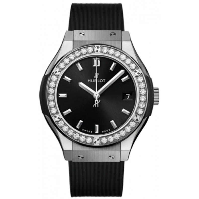 581.NX.1470.RX.1104   Hublot Classic Fusion Quartz 33mm Ladies Watch