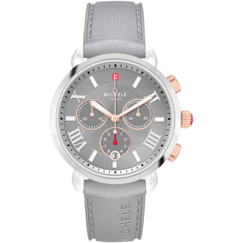 MWW01P000011 Michele Sporty Sport Sail Slate Silicone Womens Watch