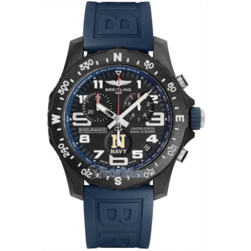 x823103c1b1s1 Navy Edition Breitling Endurance Pro Quartz 44mm Mens Watch