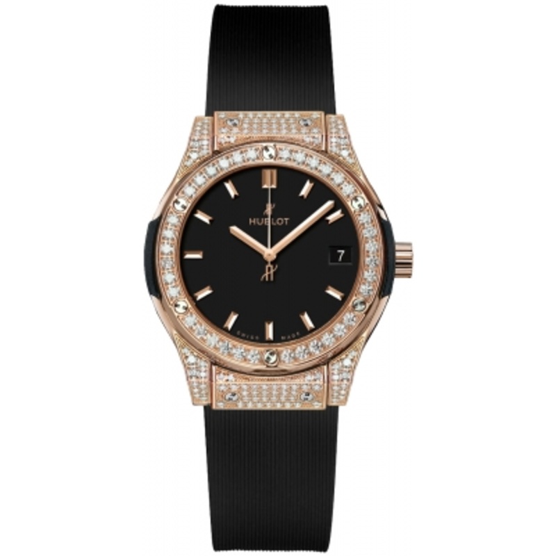 581.ox.1181.rx.1704 Hublot Classic Fusion Quartz 33mm Ladies Watch