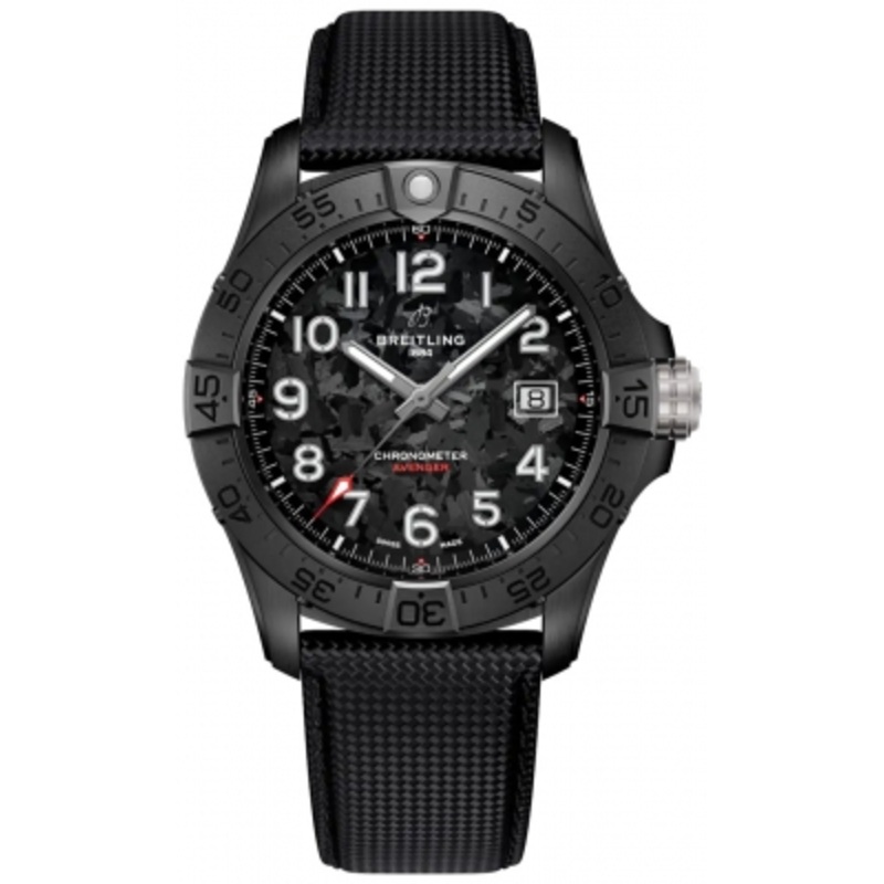 S17328101B1X1 Night Mission Breitling Avenger Automatic 42 Mens Watch