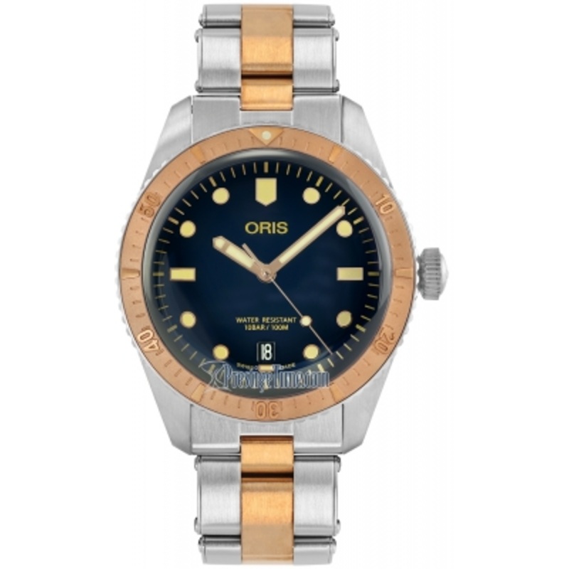 01 733 7707 4355-07 8 20 17 Oris Divers Sixty-Five 40mm Mens Watch