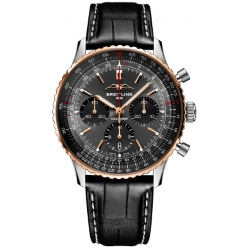 UB01384A1B1P1   Breitling Navitimer B01 Chronograph 43 Mens Watch