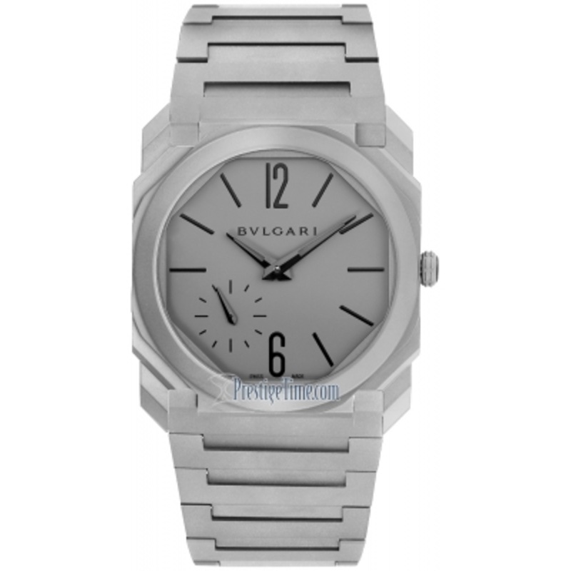 102713 bgo40c14ttxtauto Bulgari Octo Finissimo Extra Thin 40mm Mens Watch