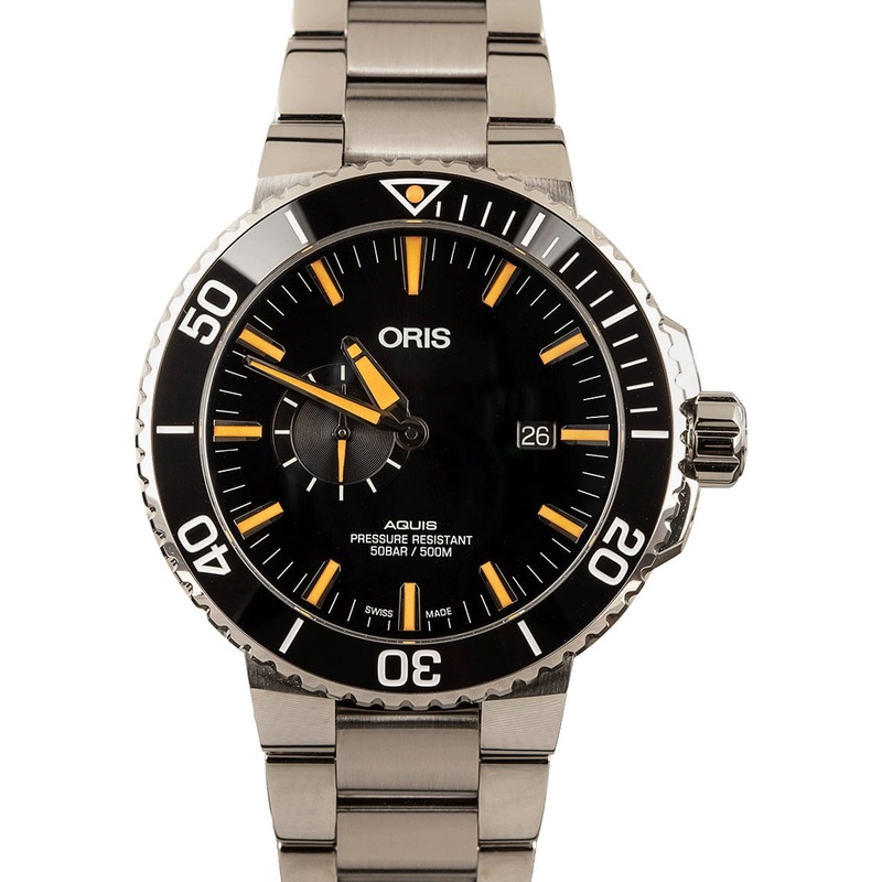Buy Oris Aquis 01 743 7733 4159-07 8 24 05PEB  – Sku: 153337 NAP