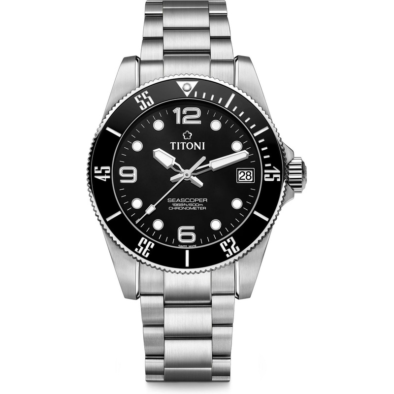 Titoni 83300 S-BK-702 Seascoper