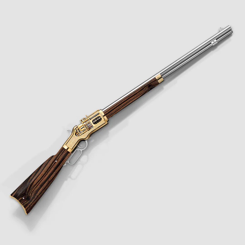 Winchester Reimagined Bi-Color Macassar Tashi Clock
