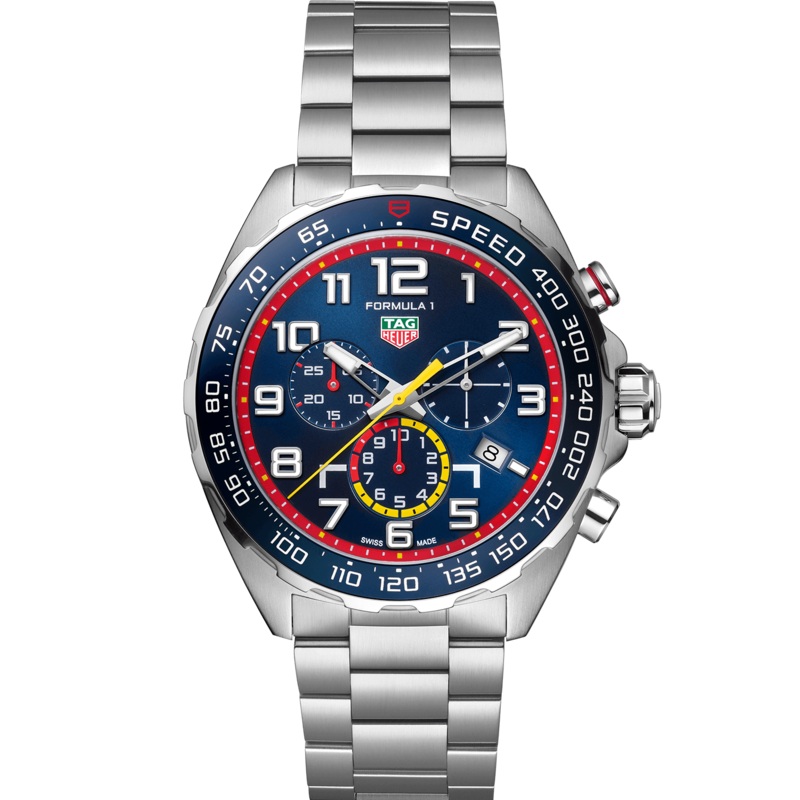 TAG Heuer Formula 1 Red Bull Quartz Mens Blue Steel Chronograph (CAZ101AL.BA0842)